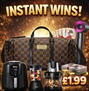 OVER £3500 WORTH OF INSTANT WINS!!!