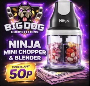 WIN A NINJA MINI CHOPPER & BLENDER!!