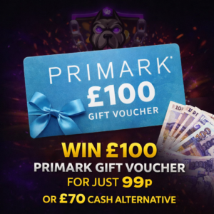 WIN A £100 PRIMARK GIFT CARD!!