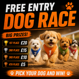 FREE ENTRY DOG RACE - £50 SITE CREDIT