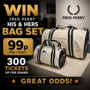 FRED PERRY HIS & HERS BAGS JUST 99P