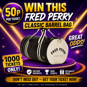 👜 Win a Fred Perry Classic Barrel Bag 👜