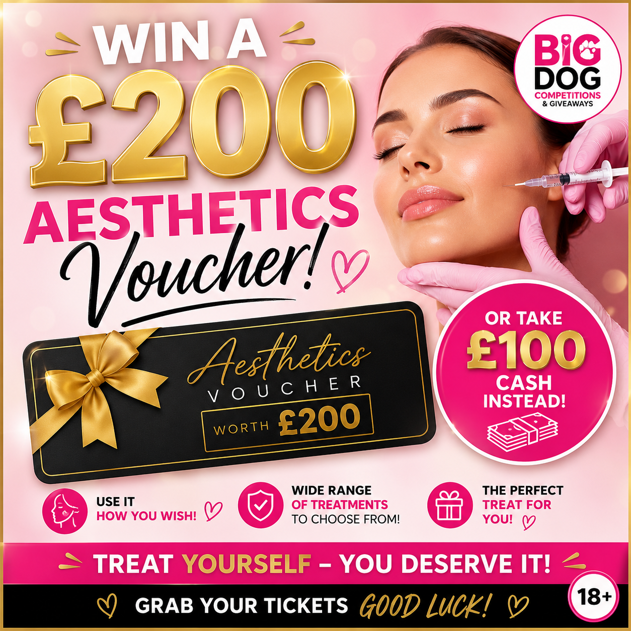 WIN A £200 AESTHETICS VOUCHER!
